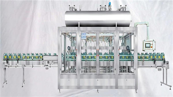 دستگاه پرکن دوار وزن روغن روان کننده ها 