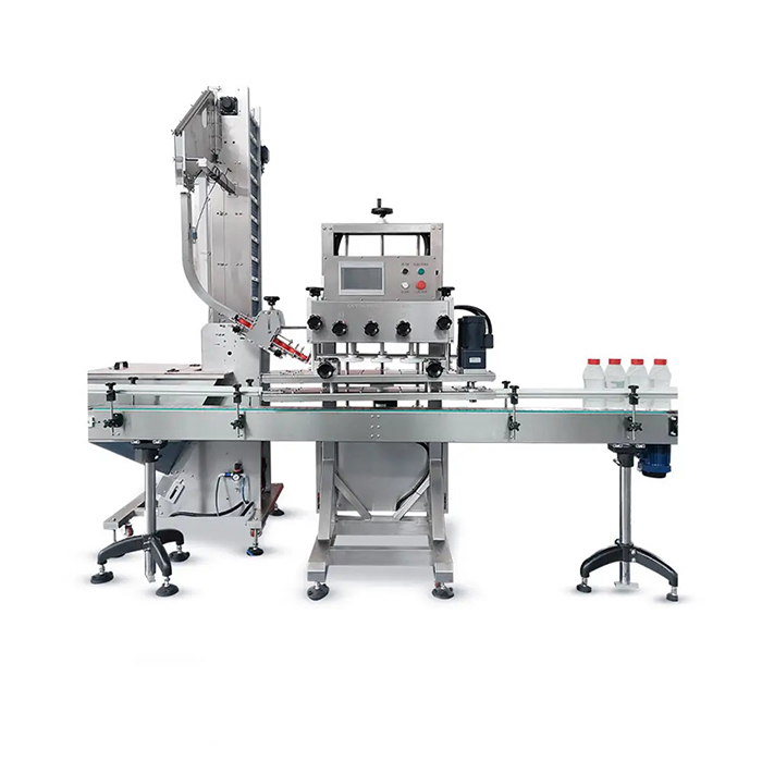 دستگاه درب اتوماتیک بطری های پلاستیکی با سرعت بالا