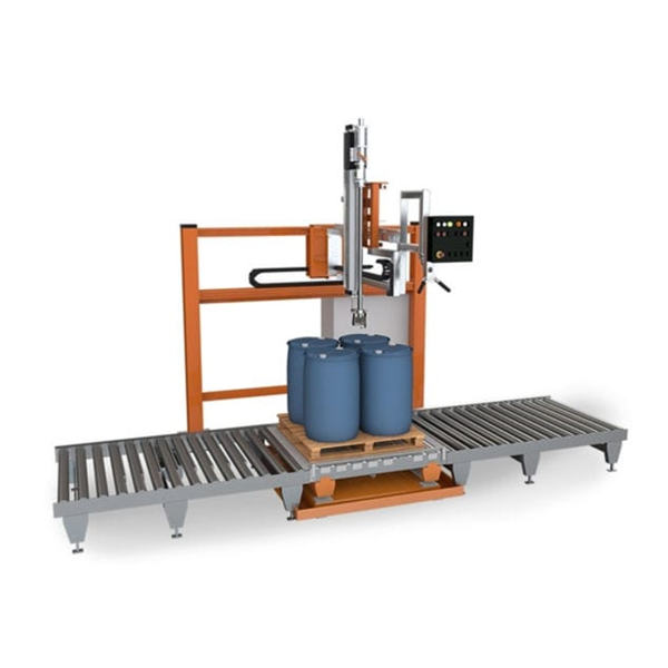 دستگاه پر کردن مایعات درام 200 لیتری