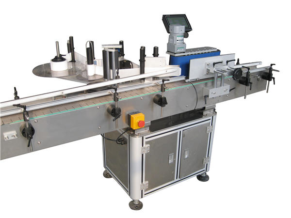 دستگاه تولید برچسب بطری گرد اتوماتیک استیکر